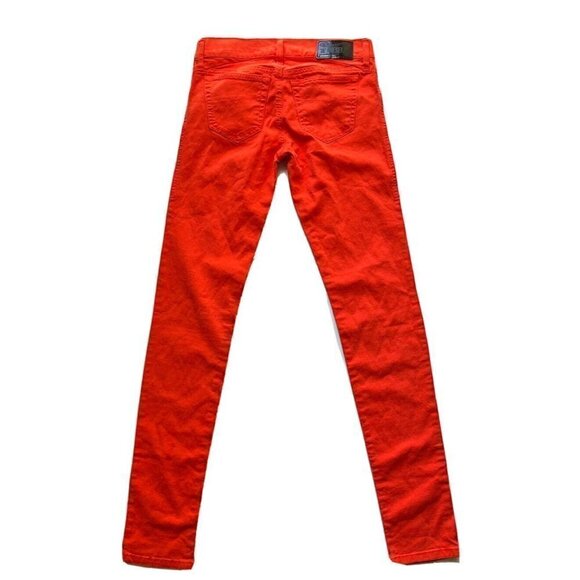 Diesel Women Denim Orange Getlegg Slim Skinny 0019Z Jeans Size W26 - Picture 3 of 8